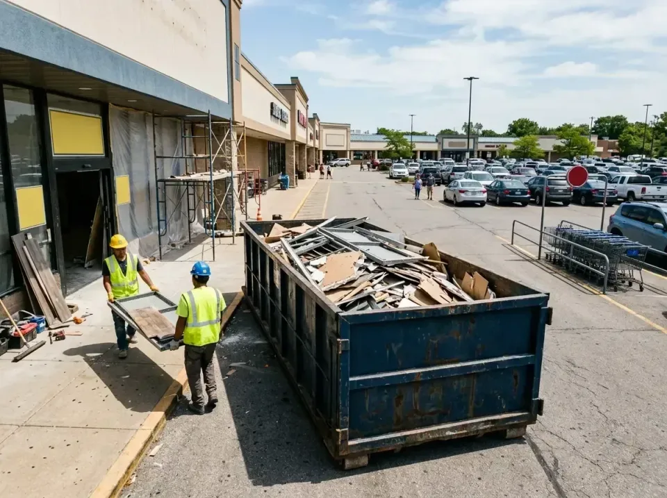 retail-store-renovation-debris-003 — frequently asked questions, Roll-off Dumpster Rentals in Dublin, VA
